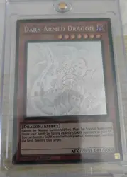 Yugioh KONAMI Duel Monsters GFP2-EN179 Dark Armed Dragon Holographic Ghost Rare 1st Edition English TCG Collection Mint Card