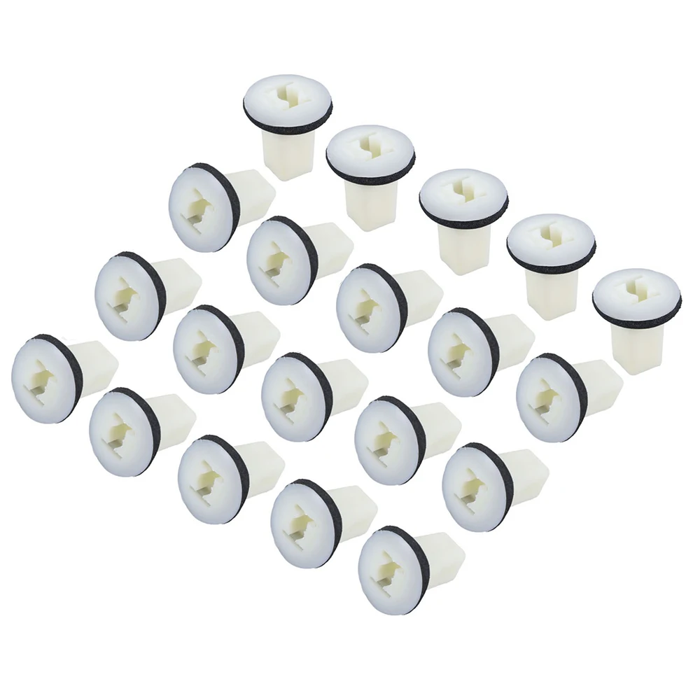 20 adet MU 480034   Mitsubishi Eclipse 3000GT Dodge Jeep Chrysler Plymouth Eagle için gövde Trim vida Grommet klipleri