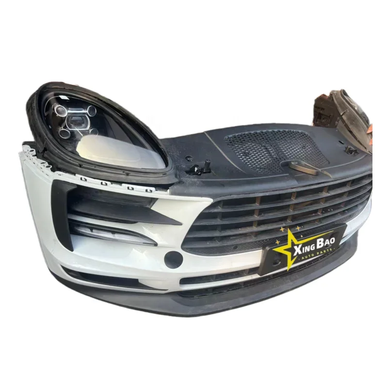 Original Car Bumper For Macan 95B For Porsche Macan 95B Front Bumper With Headlights Grilles Fog Lights 2.0T 3.0T