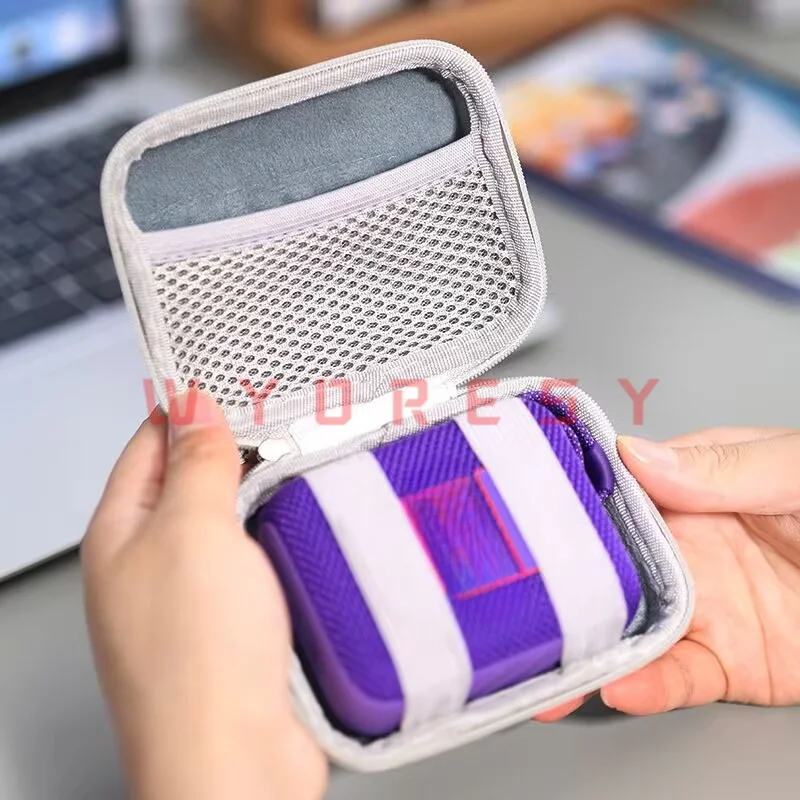 Storage Pouch For JBL (GO4) Custom Molded Cavity Holds Portable Audio Unit Steady To Prevent Shifting During Outdoor Music Activ