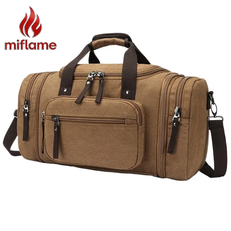 

Travel Duffel Bag Large Capacity Korean Style Crossbody Weekender Casual Shoulder Strap Outdoor Holiday