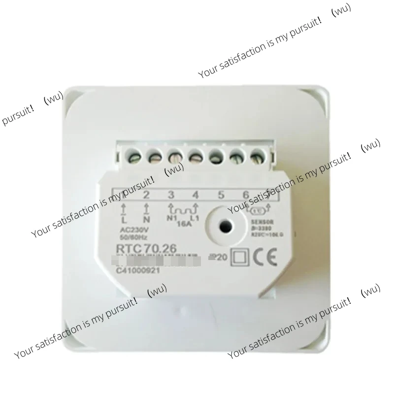 Calentador de suelo eléctrico, termostato Manual para habitación, Cable de suelo cálido, controlador de temperatura de 220V 16A