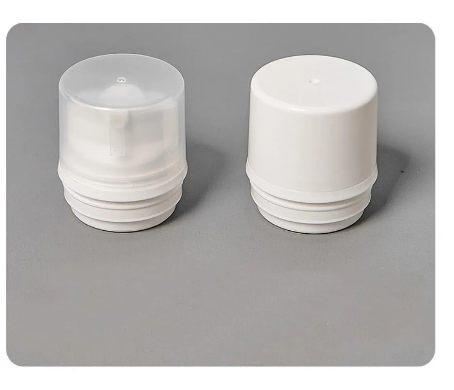 

150ML white plastic airless bottle,white/trasparent lid for lotion/emulsion/serum/cream/foundation/gel skin care packing