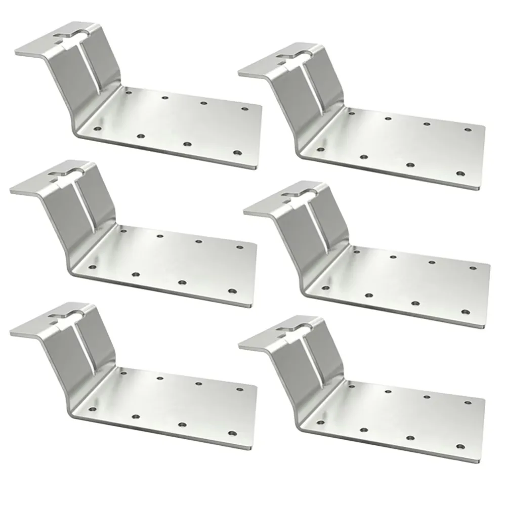 

Sturdy 3 Inch T-Post Mounting Bracket Sleek and Minimalist Design Support Vertical Mounting Bracket Weather Resistant Convenient