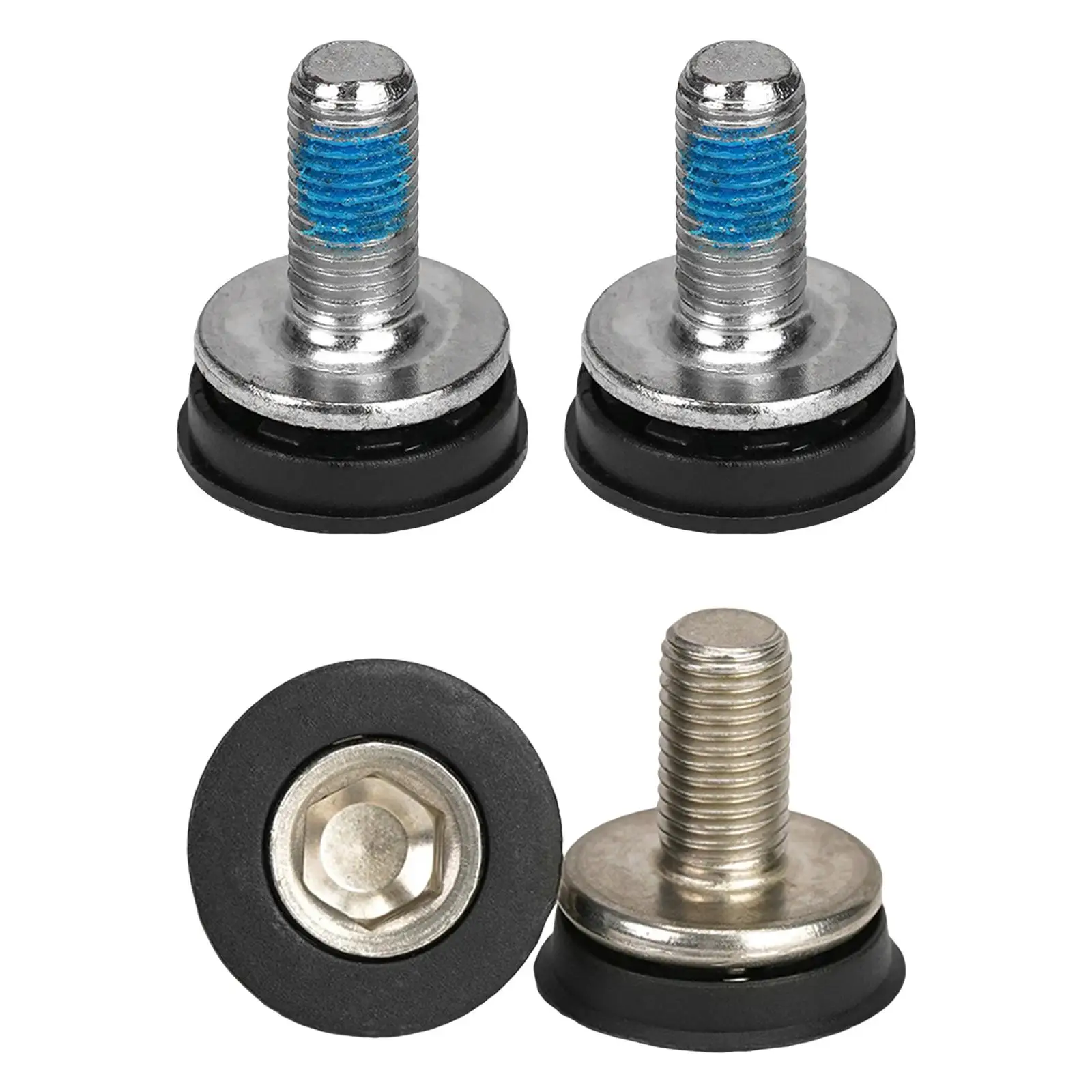 

2 Pieces Bike Hex Crank Arm Fixing Bolts Bike Components Easy to Install Direct Replaces Sturdy Accessories Bicycle Crank Screw