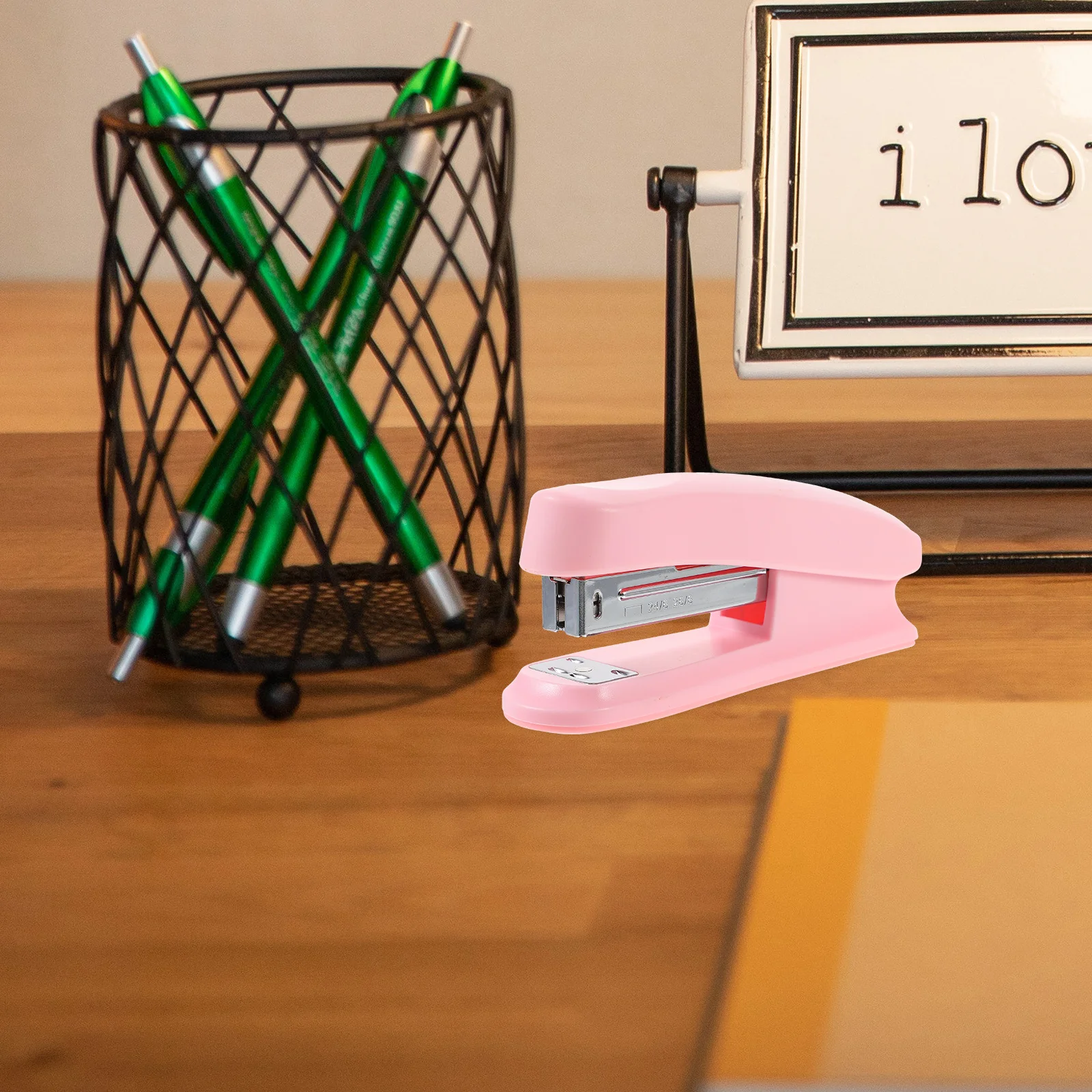 Elegante cucitrice manuale ad alta resistenza, design aerodinamico, comoda per l'home office, l'aula, utilizza gadget per ufficio