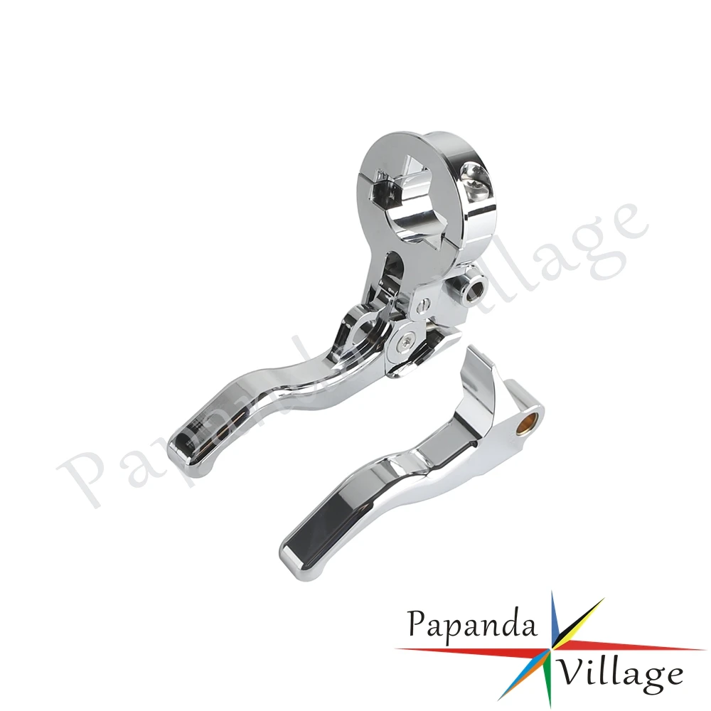 CNC Motorrad Bremshebel Einfacher Ziehen Kupplung Hand Control Hebel Für Harley Touring Road Glide FLTR/I Road King Classic FLHRC/I