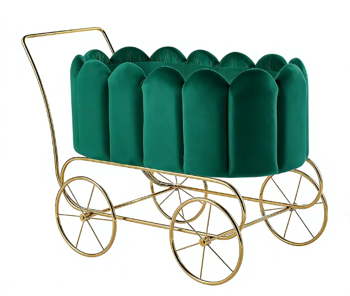 Removable Newborn Crib Fashion Baby Stroller No Paint Custom Crib Cradle