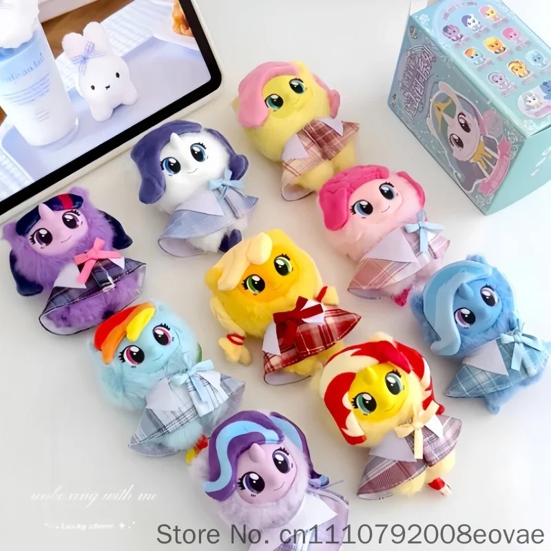 

New Genuine My Little Pony Magic Garden Series Vinyl Plush Blind Box Anime Action Figures Cute Pendant Doll Birthday Gift Toy