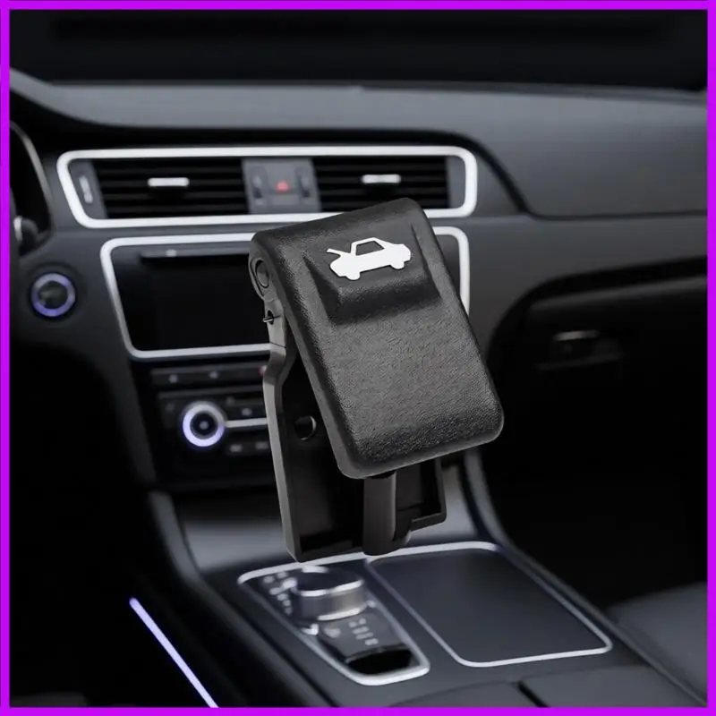 1pc Car Switch Cap Black Plastic Cover For Hyundai Accent For Kia K2 Hood Release Handle 8118034000 Trunk Lids