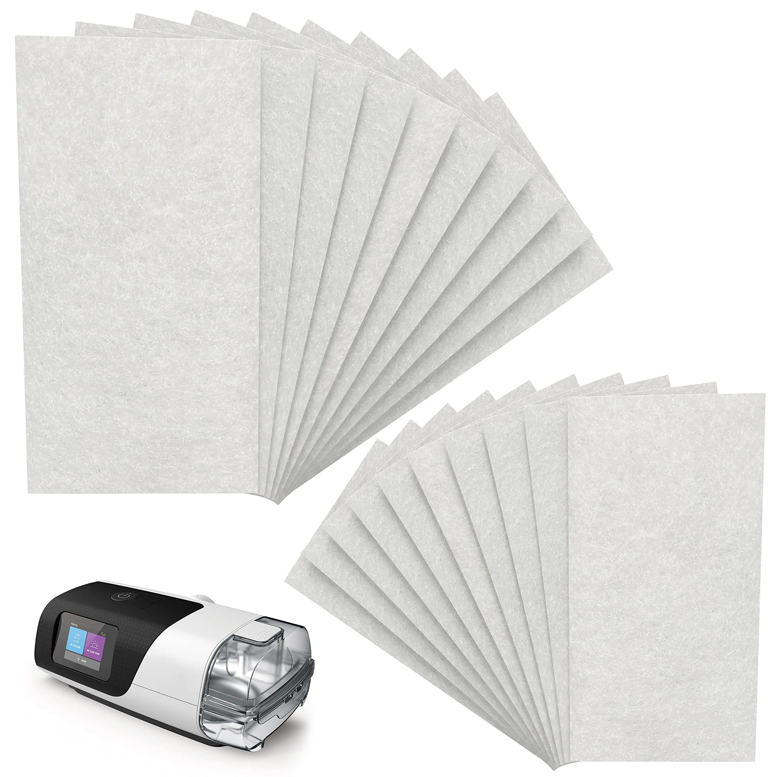 

50/100 Pcs Universal CPAP Filters for ResMed AirSense 10/11, Disposable Ultra Fine Replacement Filter for CPAP Machine