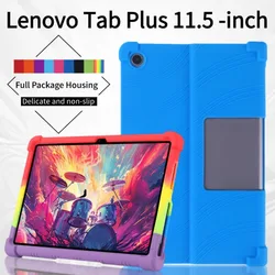 For Lenovo XiaoXinPad Studio 11.5 inch tablet Case Shockproof Cover  Tab Plus 2024(TB351FU) Soft Silicon Stand Protective Shell