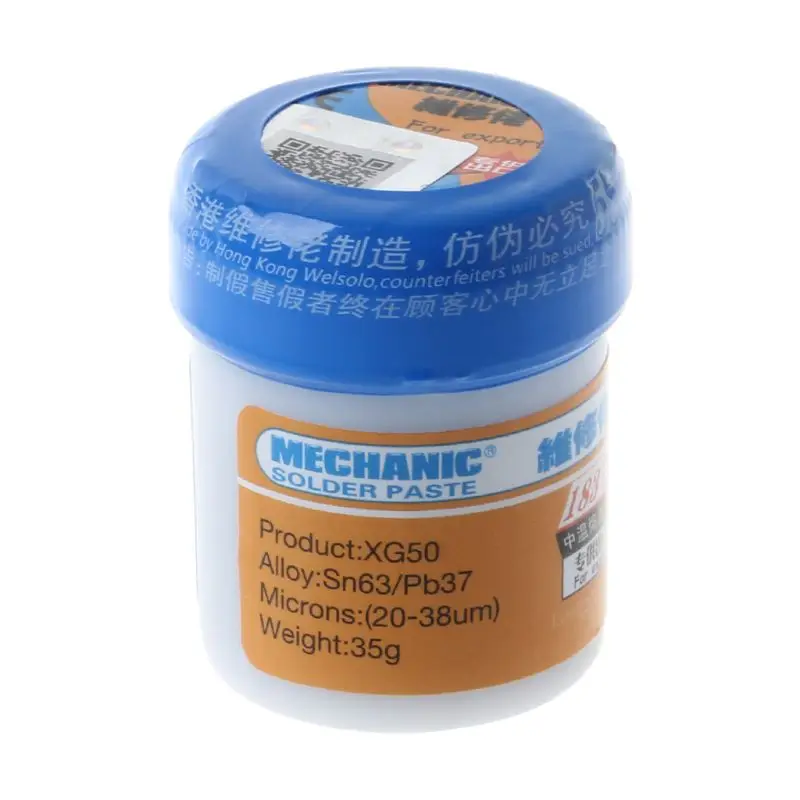 Soldering Paste Flux XG-80 XG-50 XG-30 Solder Tin Sn63/Pb67 For Hakko 936 TS100 Soldering iron Circuit Board SMT SMD Dropship