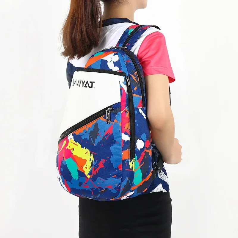 2022 Tennis bag YWYAT Badminton Bag for 2 Rackets Youth Travel Sports Shoulder Bags Men Women Children Tennis Racquet Backpack