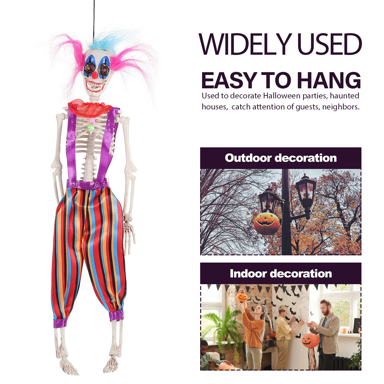 

Decorate Clown Halloween Decorations Indoor Creepy Scary Venue Setting Props