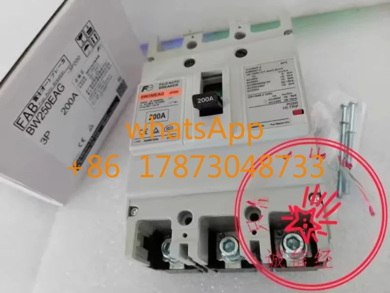 Original  BW250EAG 3P 125A 150A 175A 200A 250A 225A Circuit Breaker