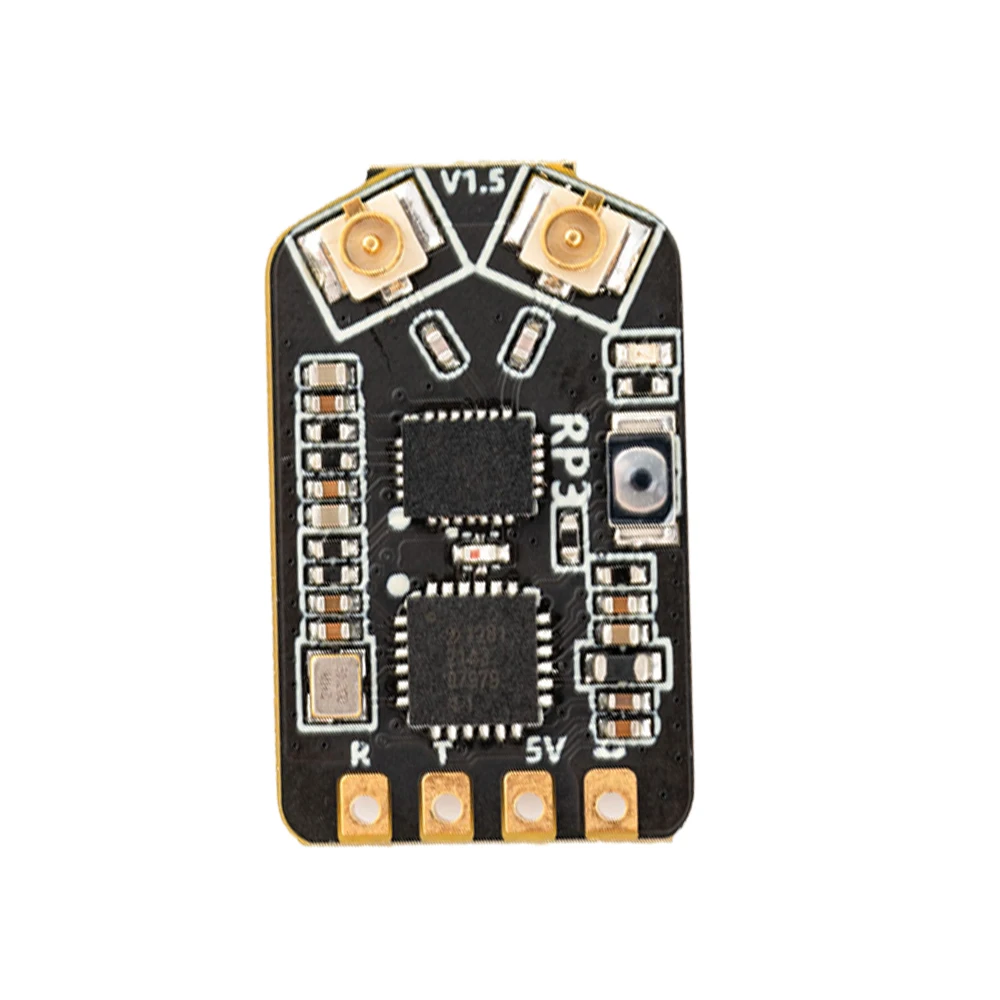 RadioMaster RP3 True Diversity Receiver ExpressLRS ELRS 2.4GHZ Nano Receiver Dual Antenna for RC Airplane FPV Freestyle Long