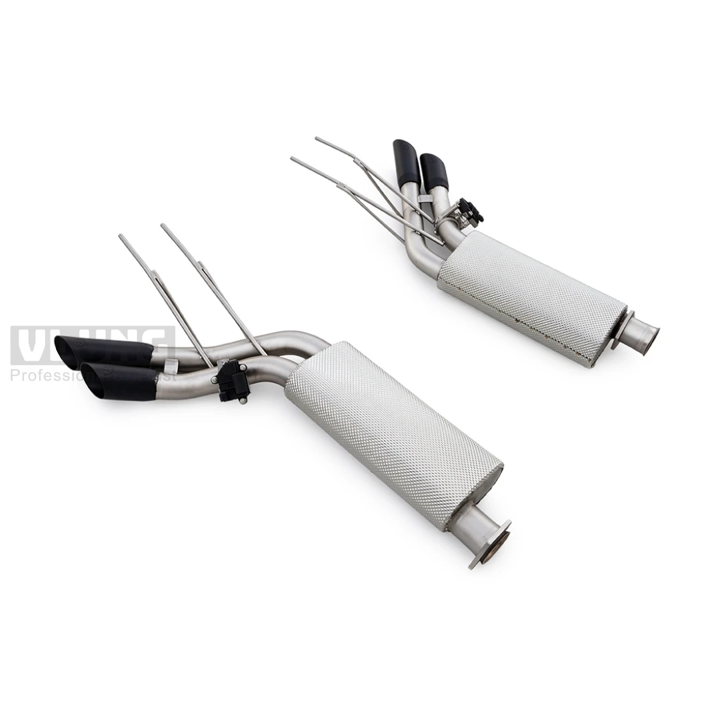 High Performance Electronic Valve Exhaust Mid Rear Section Fit Mercedes-Benz G Class W464 G500 G550 G63 4.0T Stainless Steel