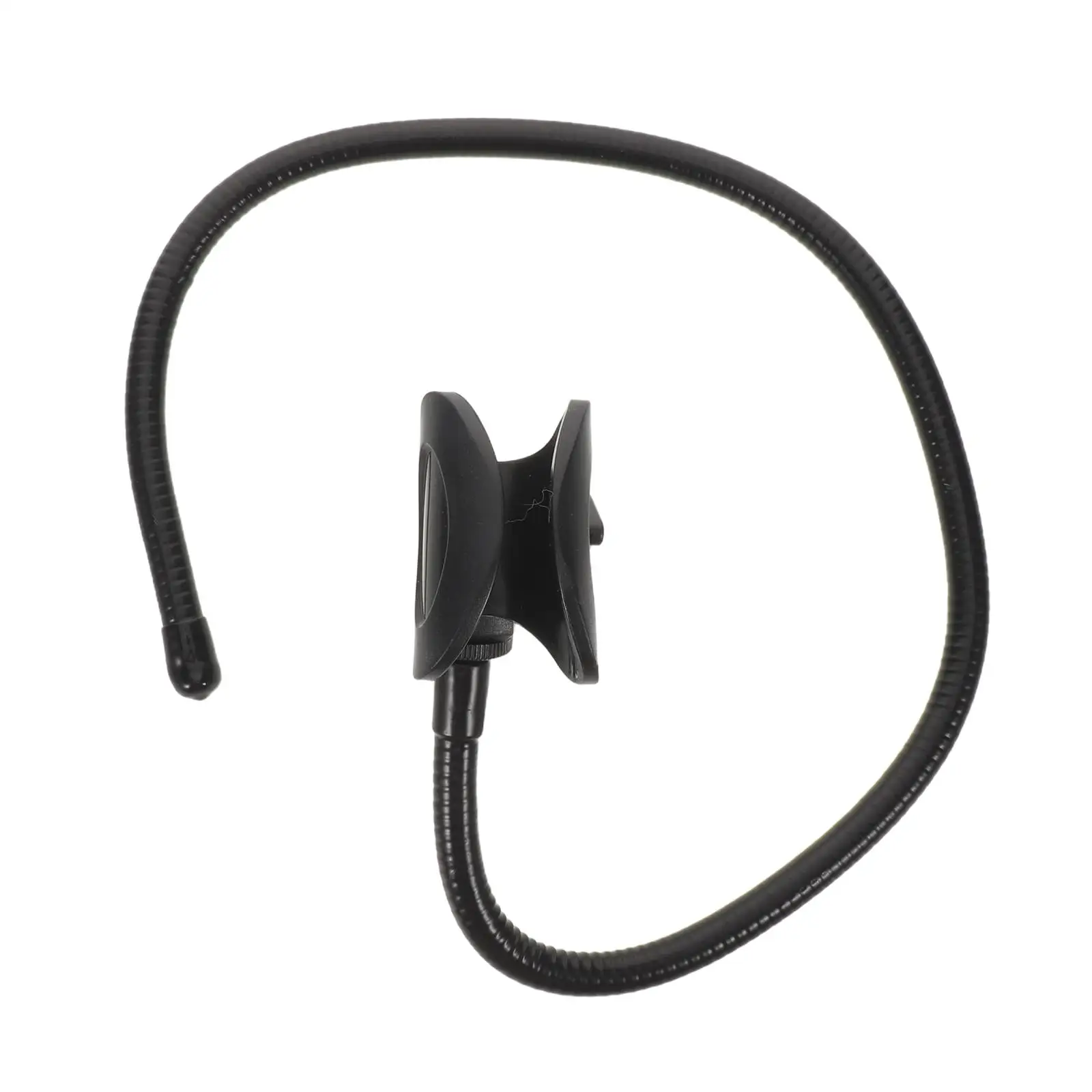 

Adjustable Neck Microphone Holder Hands Free Portable Mic Stand Ergonomic Performance Mic Holder for Musicians Magicians Outdoor