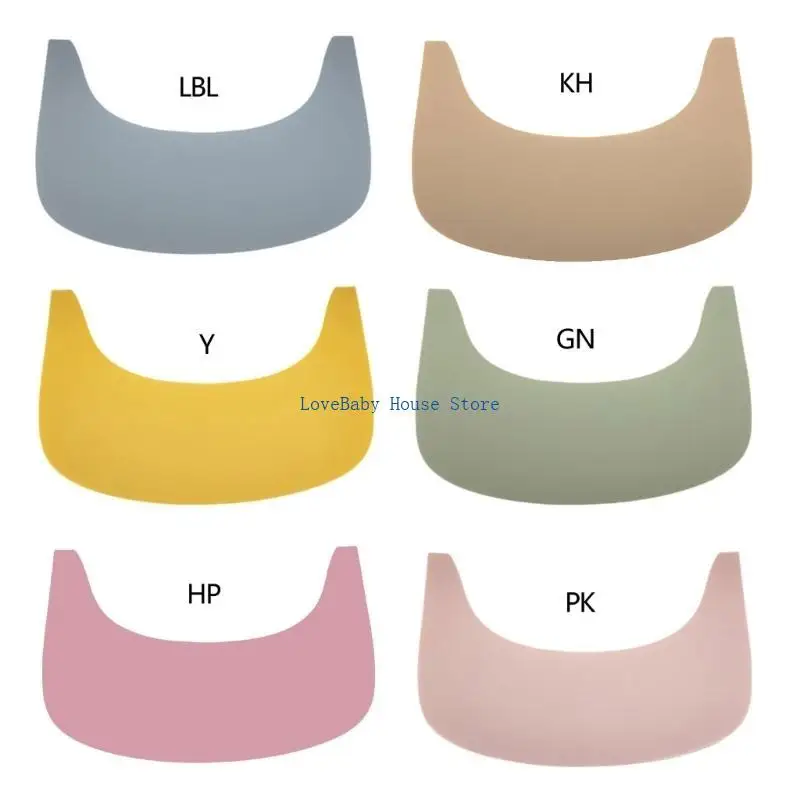 

BX0D Подставка для стульчика Силиконовый коврик для стульчика Силиконовая подставка для стульчика Не содержит BPA Легко чистится