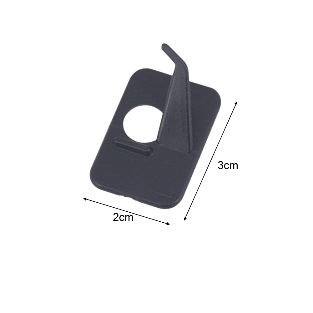 10Pcs Plastic Arrow Rest with Adhesive Back Archery Finger Equipment Lightweight Archery Arrow Rest for Hunting Shooting