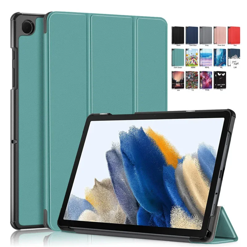 Slim Folio Magnetic Cover For Samsung Galaxy Tab A9 Plus Case SM-X210 SM-X215 SM-X216B 11 inch Tablet PC Hard Back Coque