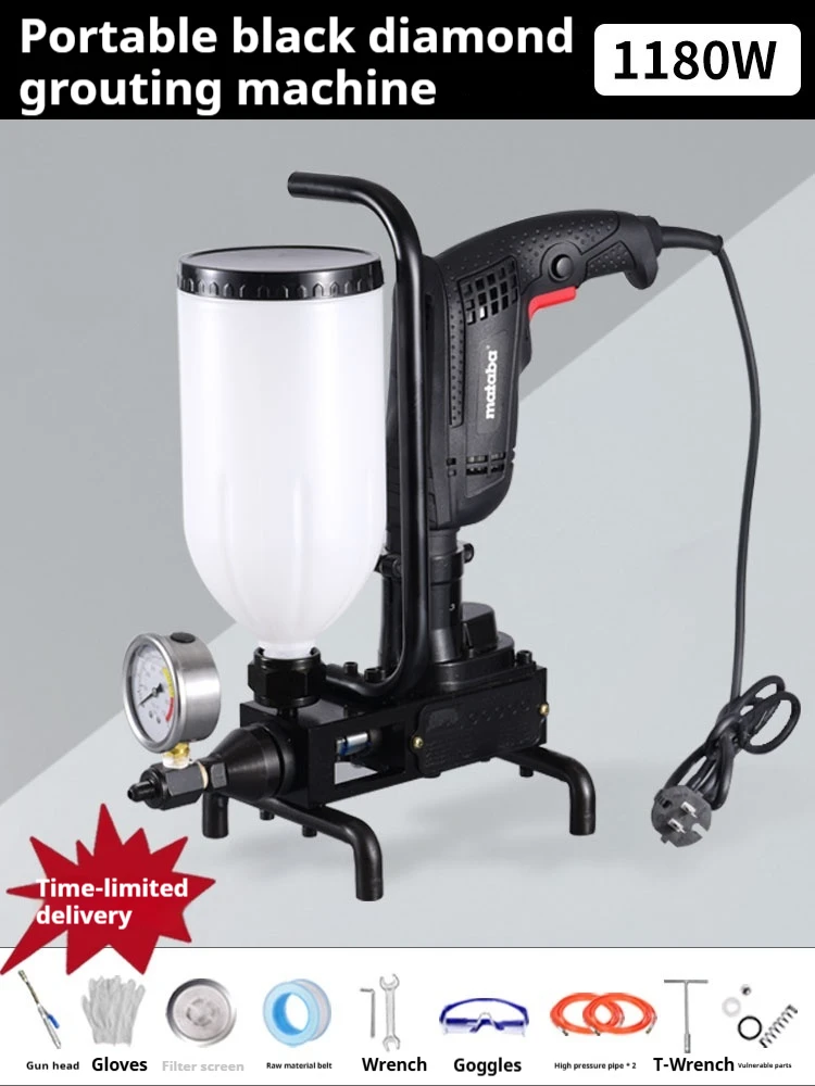 

Машина для затирки высокого давления, машина для затирки протечек, полиуретановая водонепроницаемая игла для затирки протечек