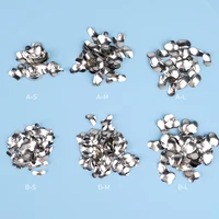 Matriz contorneada Dental, recambio de bandas de matriz S/M/L, hoja formadora, matriz de elasticidad, materiales de odontología, 300 piezas