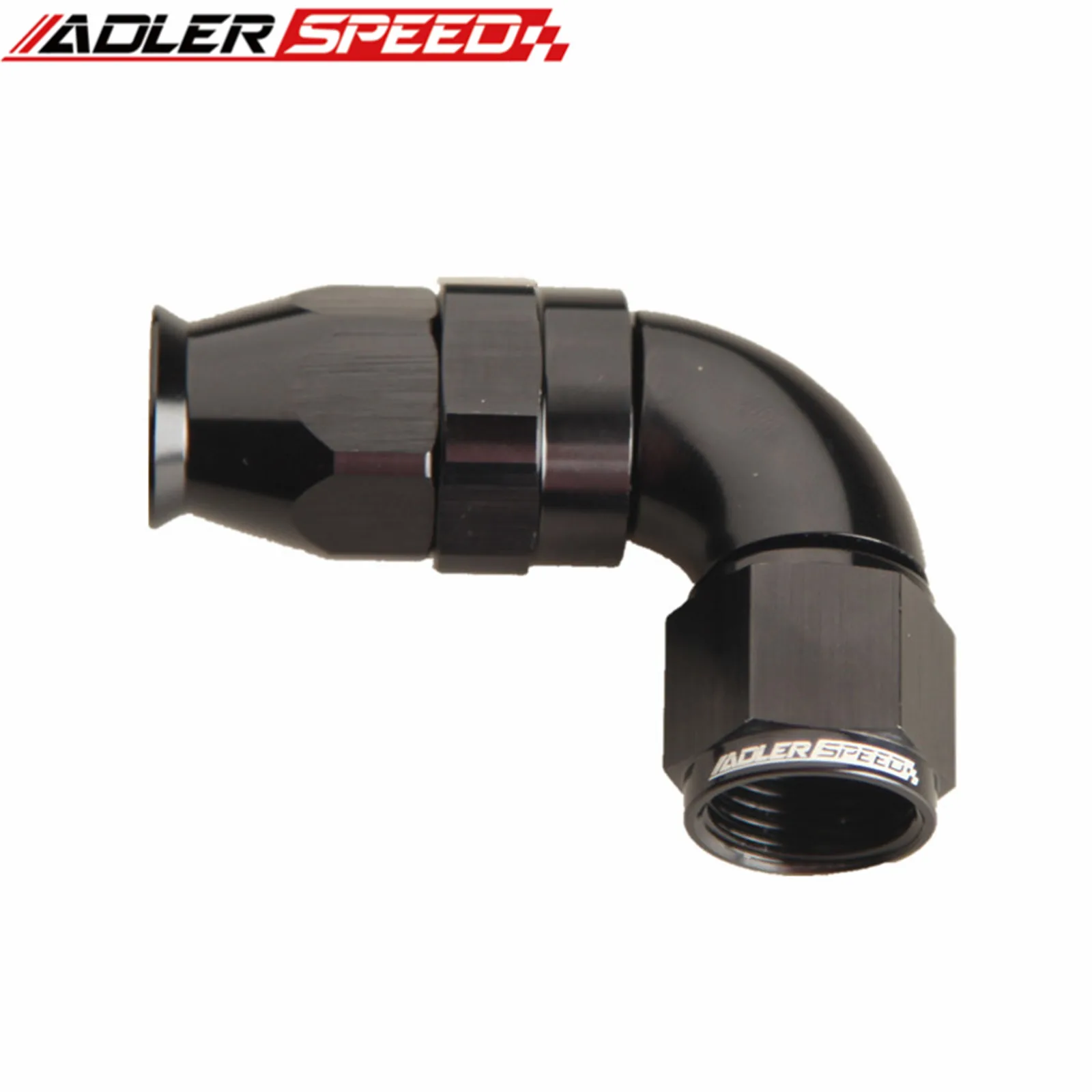 45°/90°/150° Degree AN6 AN8 For Swivel PTFE One Piece Full Flow Fuel Hose End Fitting