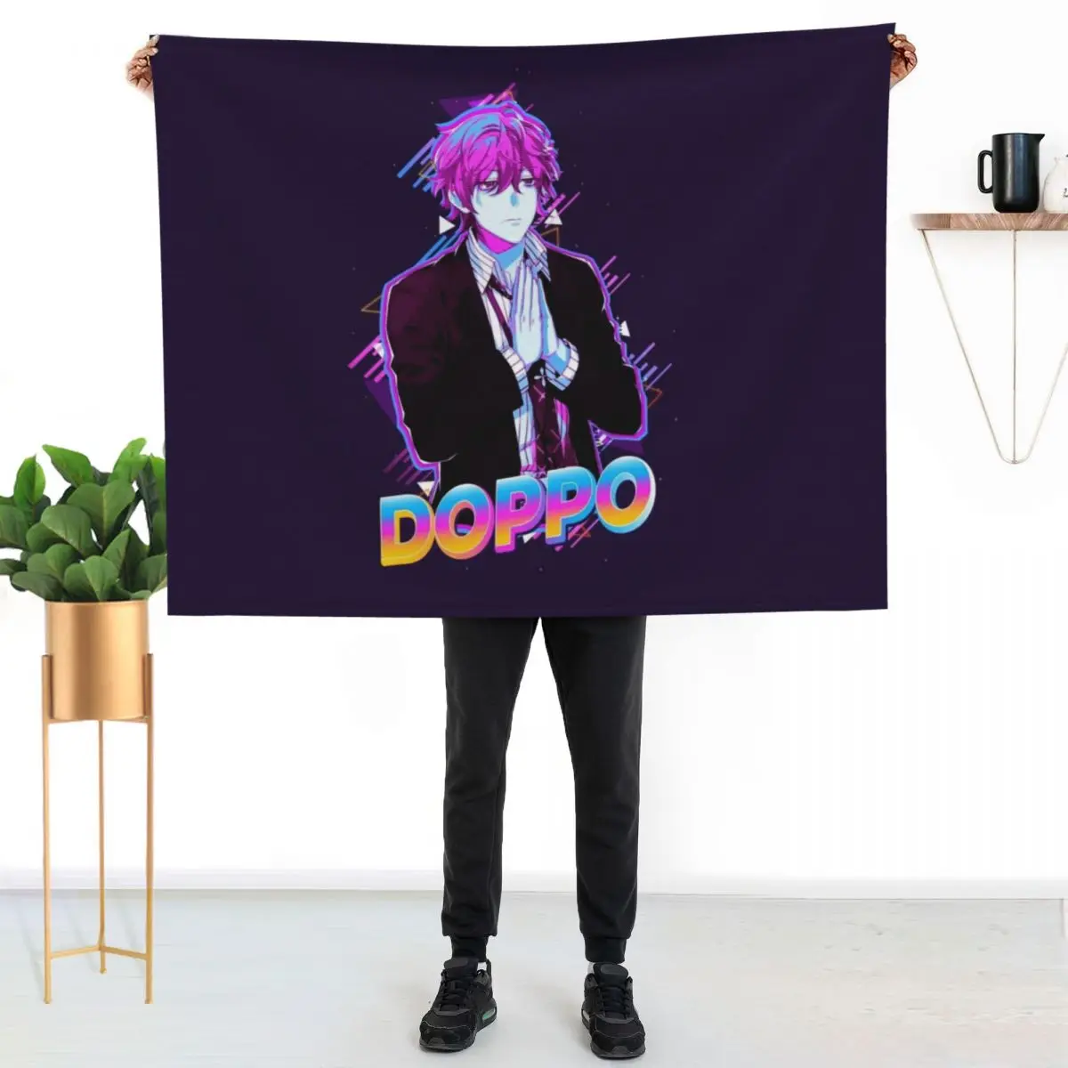 

Doppo Kannonzaka Hypnosis Mic Throw Blanket Warm Comfortable Blanket for Office Napping