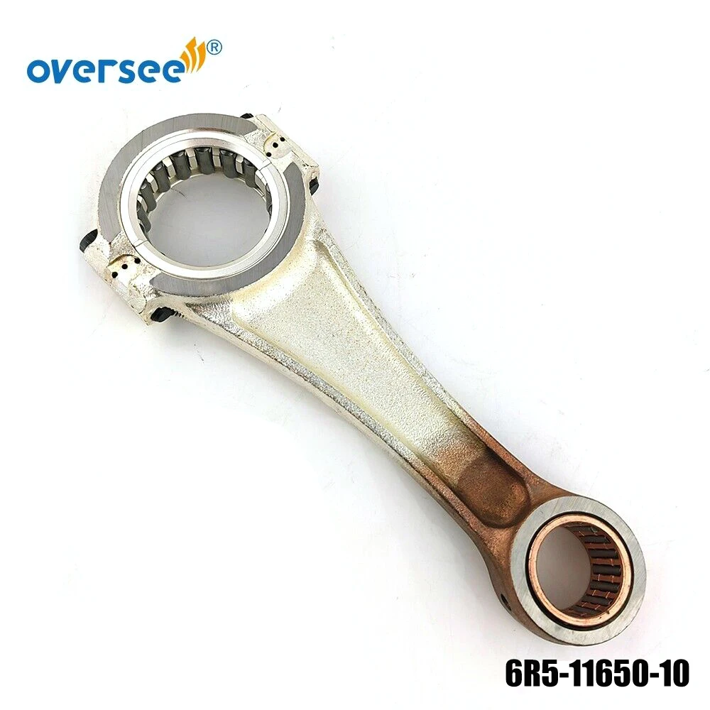 6R5-11650-10 Connecting Rod & Bearing Kit For Yamaha 115-200HP 1994-2005 2-Stroke Outboard Engine