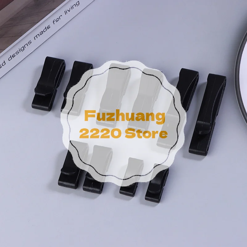 10 قطعة/الحزمة سريعة زلة حارس مشبك نهاية كليب المنزلق الأسود للتخييم التنزه على ظهره ضبط حزام حزام 20-51 مللي متر #1