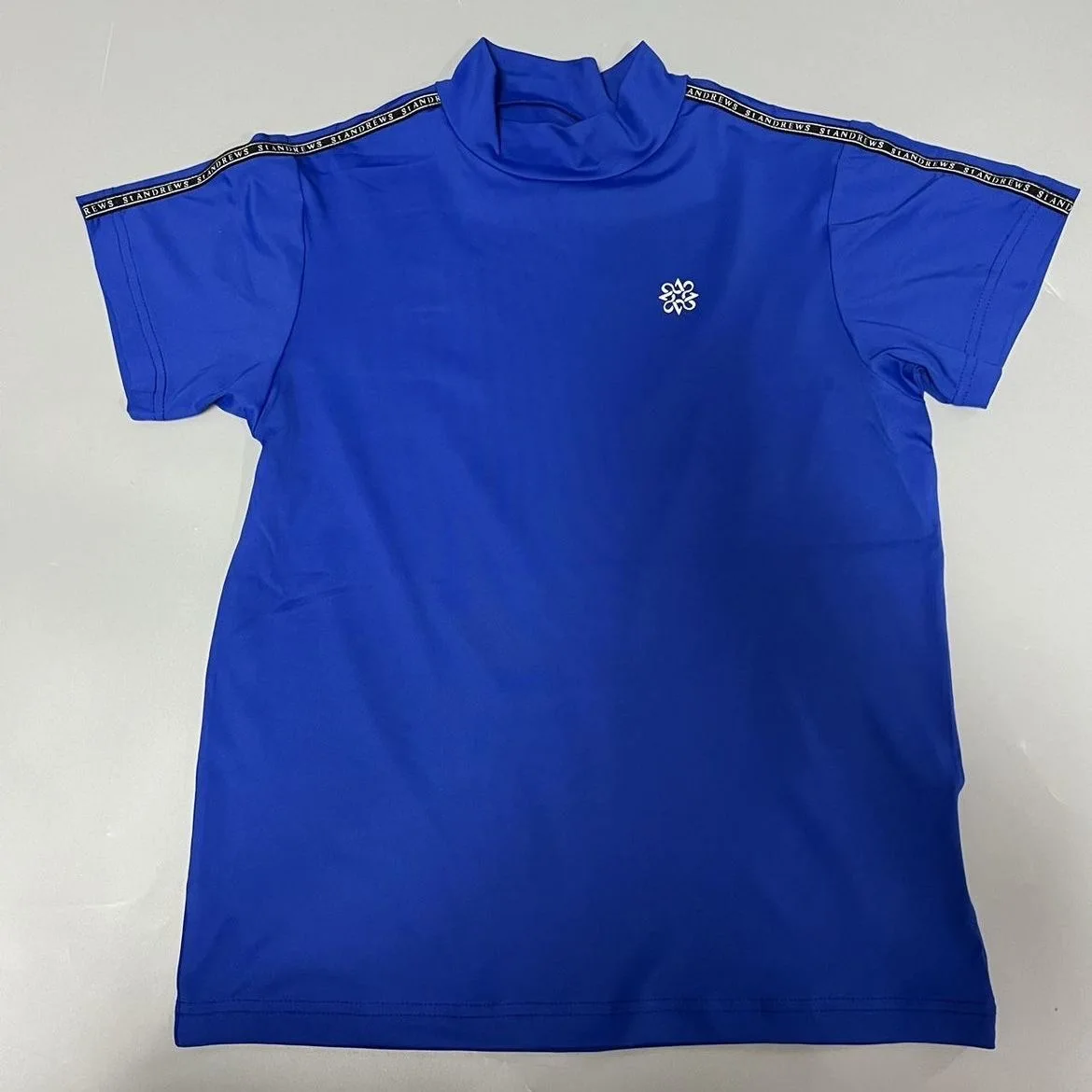 ST ANDREWS Women's New Short-Sleeved T-shirt Breathable Quick-Dry Versatile Summer Top Outdoor Polo Collar