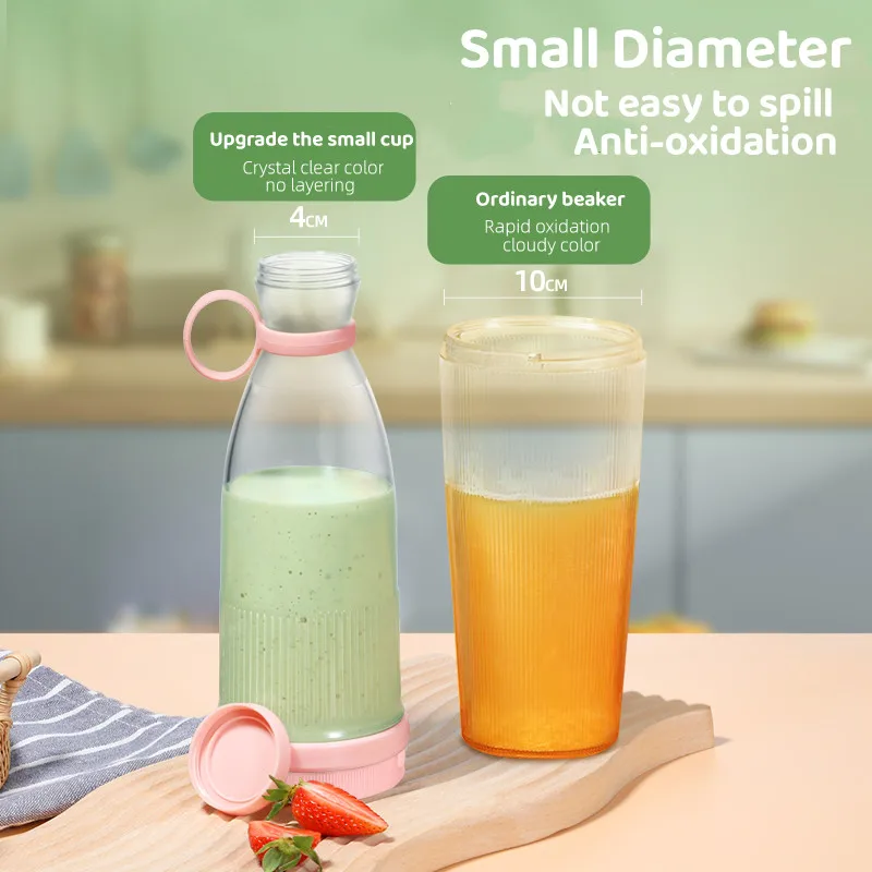 Anyufa 500ml Glas frischen Saft Mixer Mini Hand Küchenmaschine Smoothie Mixer tragbare Elektro mixer Hersteller Haushalts gerät