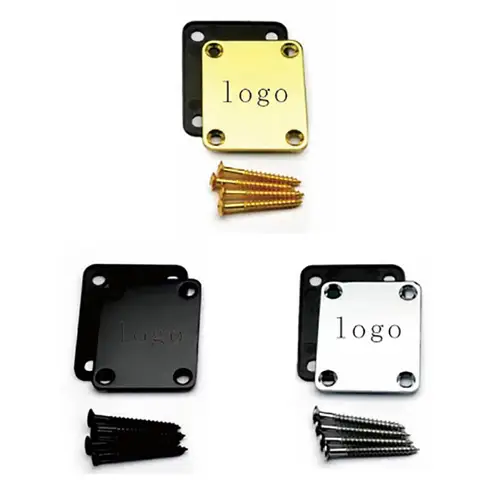 일렉트릭 기타 넥 플레이트 로고 커스텀 샵, 아티스트 맞춤형 개인 로고 일렉트릭 기타 넥 플레이트 로고 커스텀 샵, 아티스트 맞춤형 개인 로고