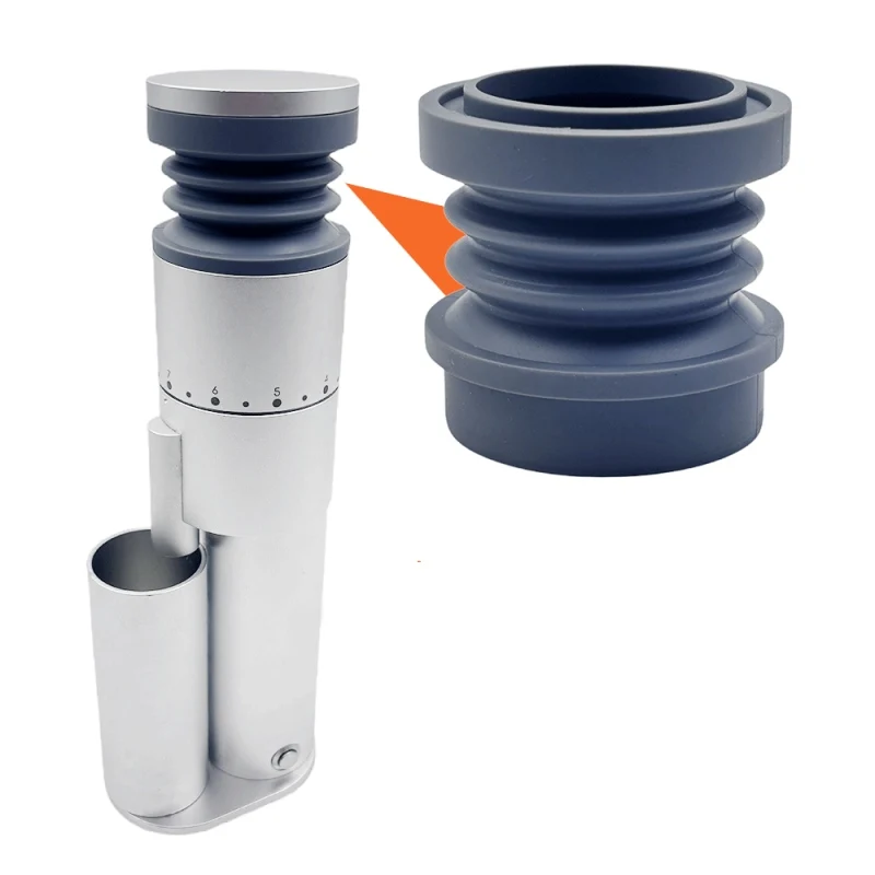 Volumen comprimido de café para Lagom, Mini tolva de dosis, máquina de café, rollo de compresión de Silo de granos, dosificación de café, fuelle de silicona