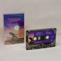Classic Queen Freddie Mercury Music Tape Bohemian Rhapsody Album Cassettes Cosplay Music Record Walkman Recorder Soundtracks Box