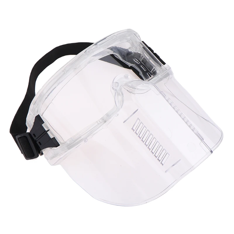 Multipurpose Ergonomic Transparent Protected Face Shield Mask For Work Polish Welding Dust Oil Splash Resistant Full Face Mask