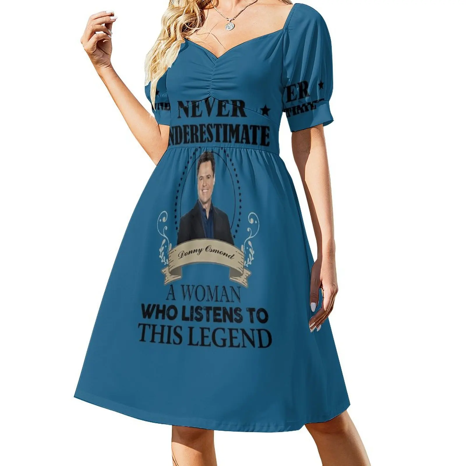 

Funny Donny Osmond Woman Listen This Legend Gift For Short-Sleeved Dress dress for woman summer dress woman 2025