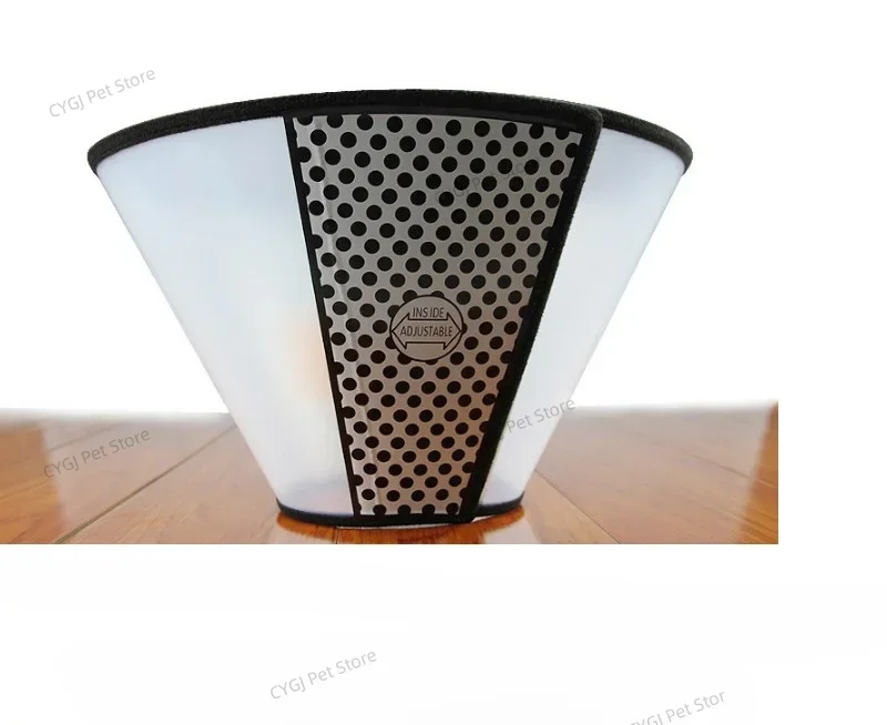 الحيوانات الأليفة المضادة للعض لعق جراحة الجروح شفاء القط الكلاب الصحة الطبية دائرة الحيوانات الأليفة واقية طوق الكلب الرقبة مخروط الانتعاش طوق فقي #5