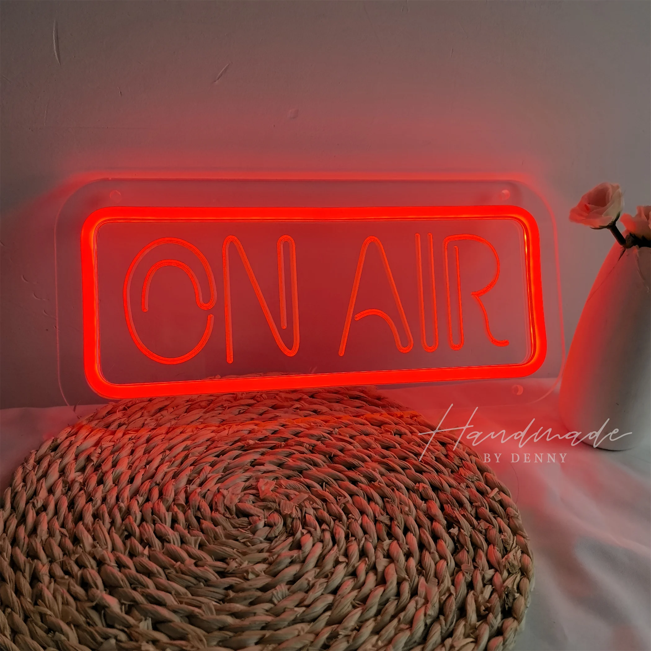 

On Air LED Neon Sign USB-Powered Wall Art for Parties, Engagements, Birthdays, Weddings, and Home Decor Decoration with Switch