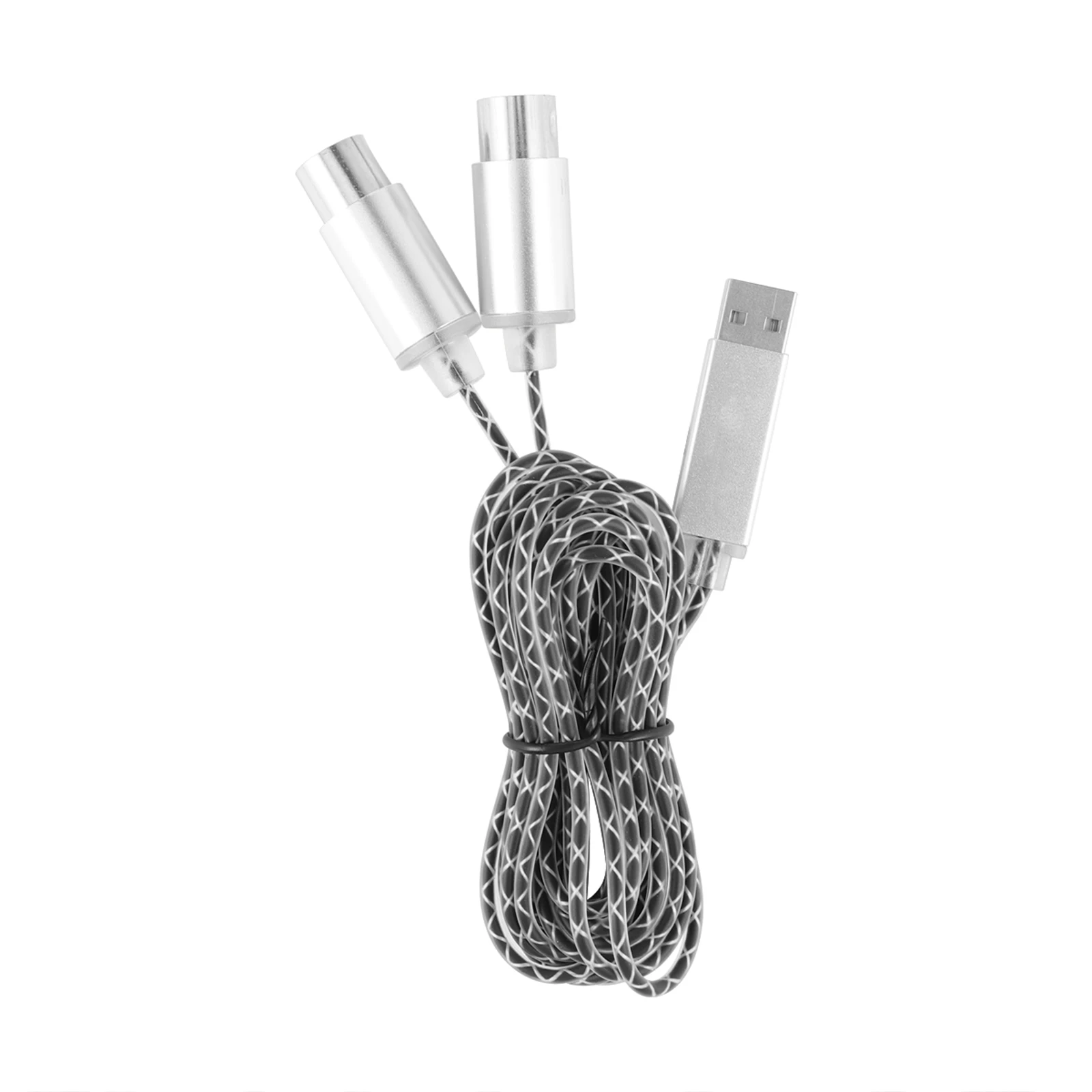 

1PC Connection Cable for Electronic Keyboard Digital Piano Drum to PC Laptop USB Interface Adapter to USB for Audio