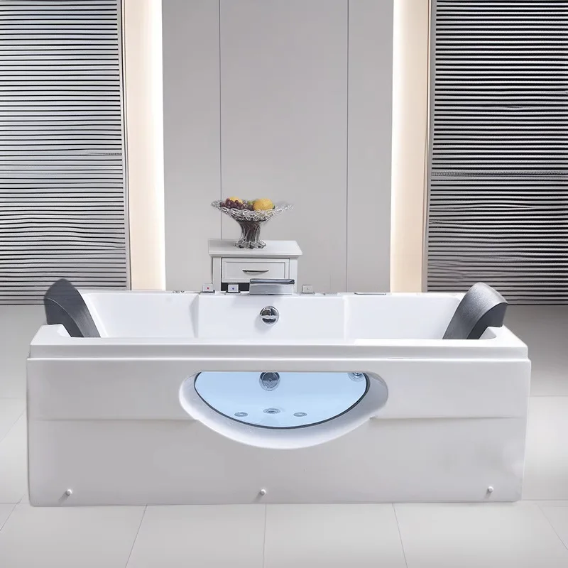 

Single Glass Tank Acrylic Massage Surf Bathtub JACUZZI Acrylic Bathtub Acrylic