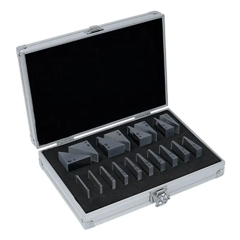 Optical Triangular Prism Set 18-Piece Strabismus Vision Screening Block for Ophthalmic Examination and Correction