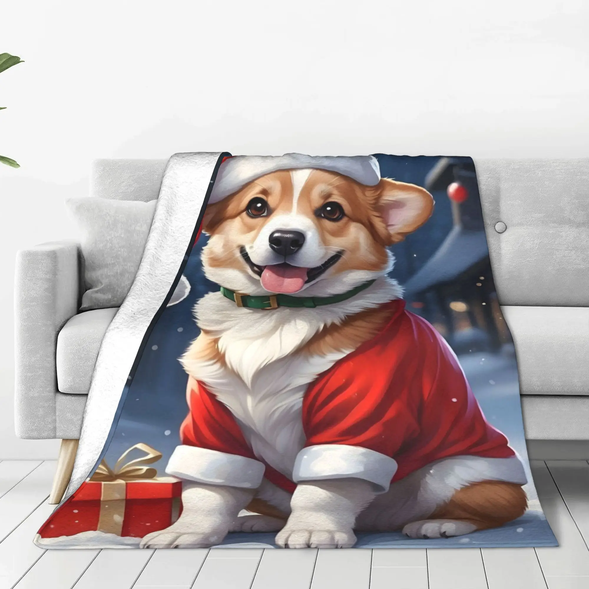 

Flannel Blanket Warm Soft Fluffy Adult Sofa Bed Throw Blanket for Living Room Comfortable Bedspread Outdoor Travel BL 110136