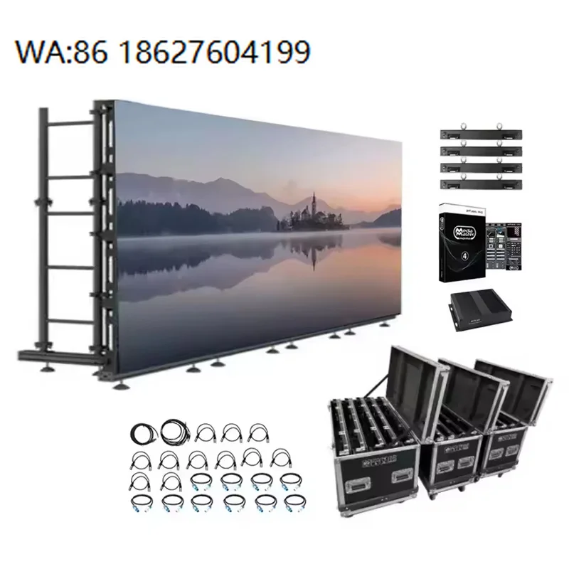 

factory price wholesale rental LED panel 5m X Turnkey Complete System P26 P29 P391 LED Display 500mmx500mm LED Panel Backdro