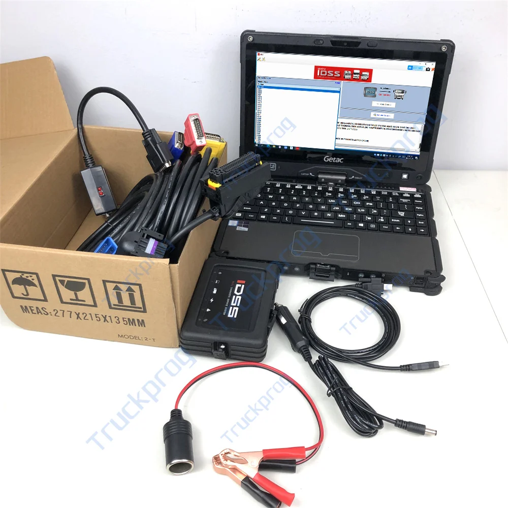 

Getac Laptop Tablet for Isuzu G-IDSS E-IDSS Diagnostic Kit Vehicales Excavator Truck ECU Programming Diagnostic Scanner Tools