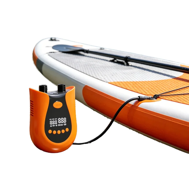 Hot Pressure Max 25 PSI Lithium  Wireless Digital 14.8V Electric Sup Air Pump Inflator Surfboard Tent Inflatable Boat Paddle