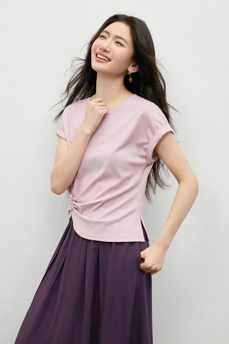SENTUBILA Damen 2-teiliges Outfit 2026 Sommeranzug Damen Lässiges Ärmelloses Oberteil mit Elastischem Bund A-Linien-Rock Set 162ZF6133 – Detail 12