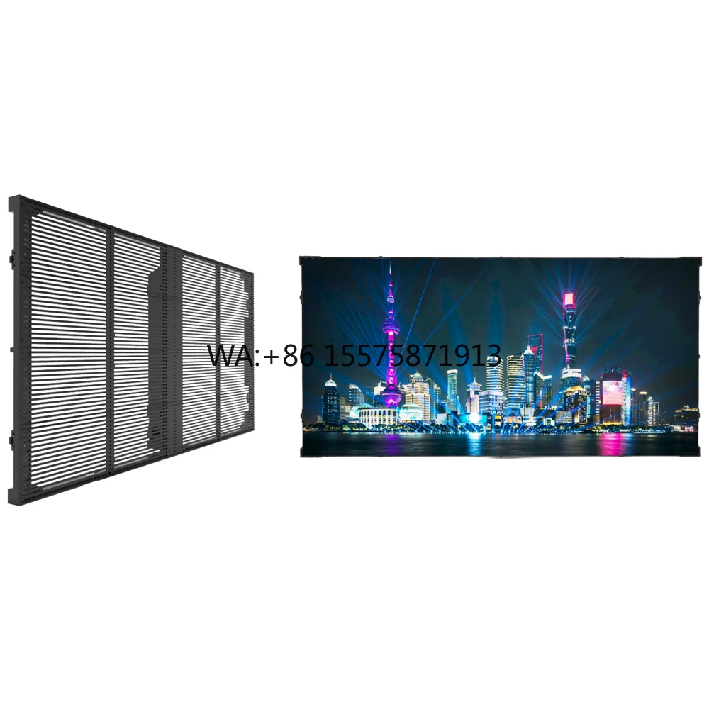 

Заводской P2.6 P5.2 светодиодный прозрачный экран, решетка, полноцветный светодиодный экран, внутренний электронный рекламный экран, стеклянное окно